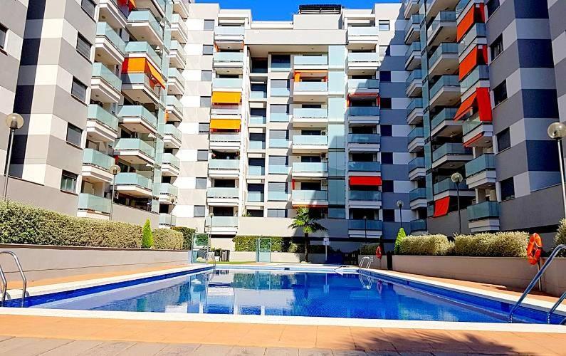 Apartament Ambar Gandia Playa-Grao Con Piscina Parking Ideal Para Familias Exterior foto