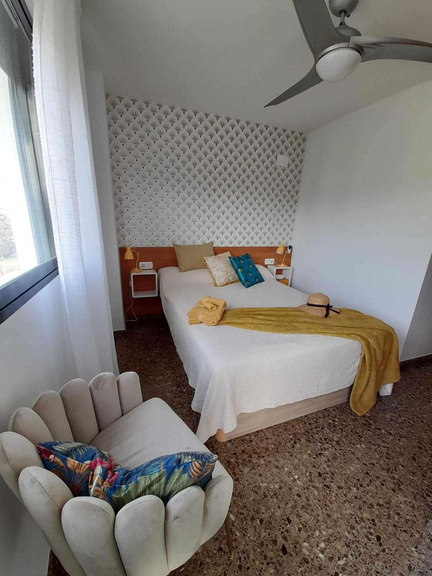 Apartament Ambar Gandia Playa-Grao Con Piscina Parking Ideal Para Familias Exterior foto
